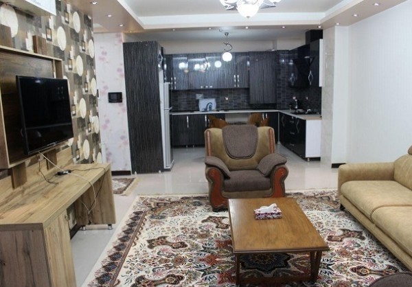 فضای داخلی آپارتمان ها هتل آپارتمان ملکوتی کرمان